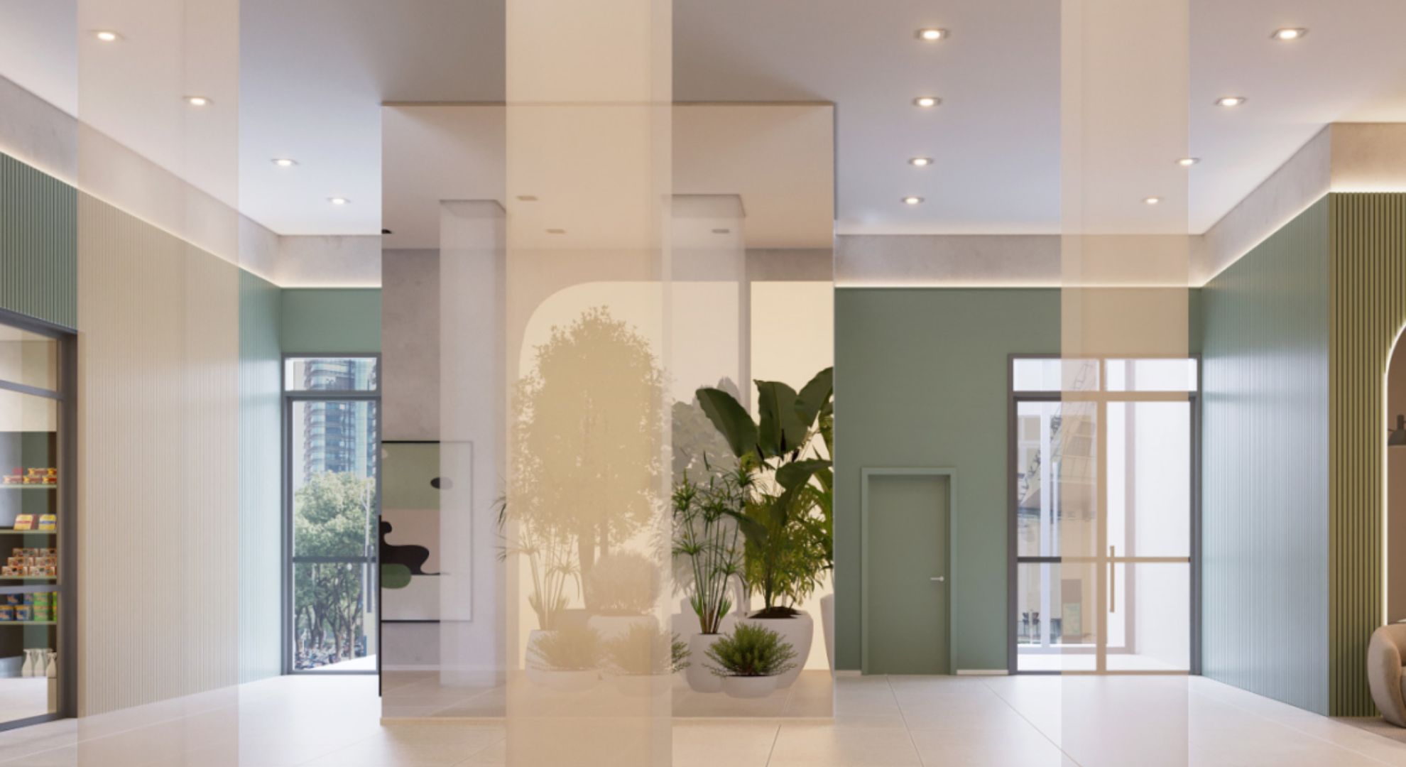 Lobby do edifício